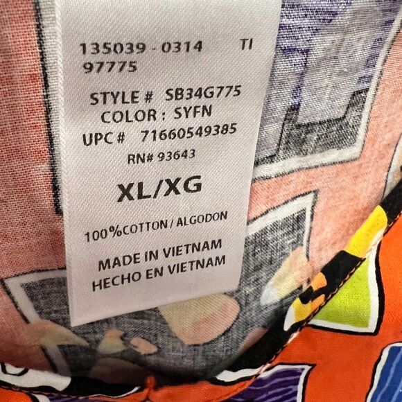 ScrubStar Halloween Print Nursing/Medical Scrubs Size XL - Picture 5 of 6